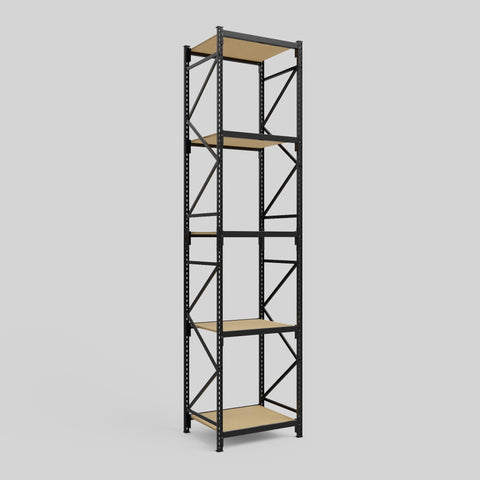 Longspan Metal Shelving - 4200mm High - Full Bay - Particleboard Shelf