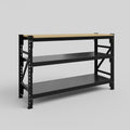 Longspan Work Bench - Steel Shelves