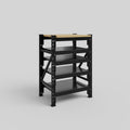 Longspan Work Bench - Steel Shelves