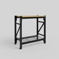 Longspan Work Bench - Steel Mesh Shelves