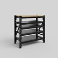 Longspan Work Bench - Steel Shelves