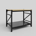 Longspan Work Bench - Steel Shelves