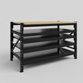 Longspan Work Bench - Steel Shelves