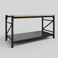 Longspan Work Bench - Steel Shelves