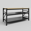 Longspan Work Bench - Steel Shelves