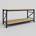 Longspan Work Bench - Particleboard Shelves