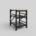 Longspan Work Bench - Steel Shelves