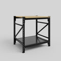 Longspan Work Bench - Steel Shelves