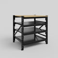 Longspan Work Bench - Steel Shelves