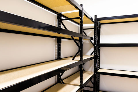 Longspan Metal Shelving - 1000mm High - Full Bay - Particleboard Shelf