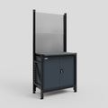 M1 Modular Work Bench - H2100mm x W1020mm | Laminate WBT | Dark Grey