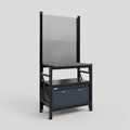 M1 Modular Work Bench - H2100mm x W1020mm | Laminate WBT | Dark Grey