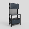 M1 Modular Work Bench - H2100mm x W1020mm | Laminate WBT | Dark Grey
