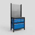 M1 Modular Work Bench - H2100mm x W1020mm | Laminate WBT | Blue