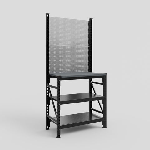 M1 Modular Work Bench - H2100mm x W1020mm | Laminate WBT | Blue