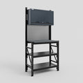 M1 Modular Work Bench - H2100mm x W1020mm | Laminate WBT | Dark Grey