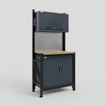 M1 Modular Work Bench - H2100mm x W1020mm | MDF WBT | Dark Grey