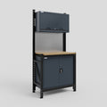 M1 Modular Work Bench - H2100mm x W1020mm | MDF WBT | Dark Grey