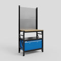 M1 Modular Work Bench - H2100mm x W1020mm | MDF WBT | Blue