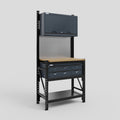 M1 Modular Work Bench - H2100mm x W1020mm | MDF WBT | Dark Grey