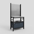 M1 Modular Work Bench - H2100mm x W1020mm | Stainless WBT | Dark Grey