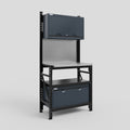 M1 Modular Work Bench - H2100mm x W1020mm | Stainless WBT | Dark Grey