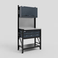 M1 Modular Work Bench - H2100mm x W1020mm | Stainless WBT | Dark Grey