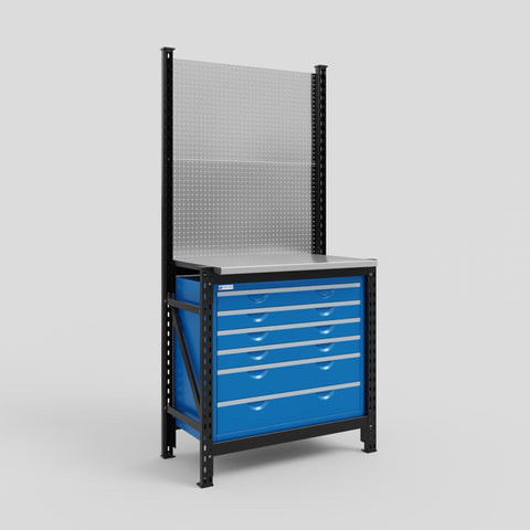 M1 Modular Work Bench - H2100mm x W1020mm