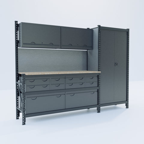 Module 10 with Overhead Cabinets