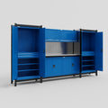 M121 Modular Work Bench - H2100mm x W3840mm