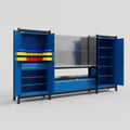 M121 Modular Work Bench - H2100mm x W3840mm