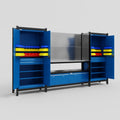 M121 Modular Work Bench - H2100mm x W3840mm