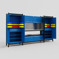 M121 Modular Work Bench - H2100mm x W3840mm