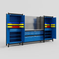 M121 Modular Work Bench - H2100mm x W3840mm