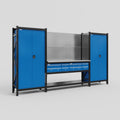 M121 Modular Work Bench - H2100mm x W3840mm