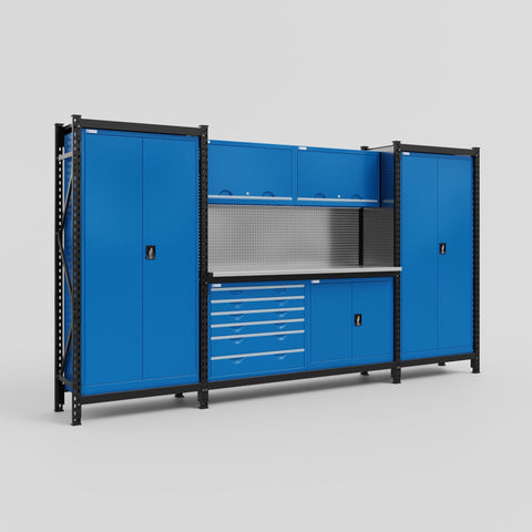 M121-2 Modular Work Bench - H2100mm x W3840mm