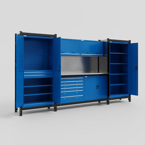 M121-2 Modular Work Bench - H2100mm x W3840mm