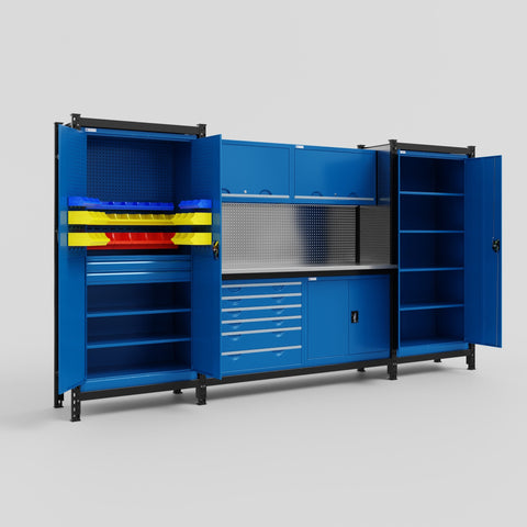M121-2 Modular Work Bench - H2100mm x W3840mm