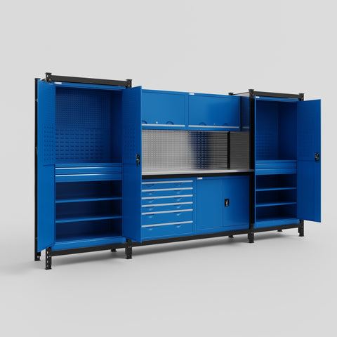 M121-2 Modular Work Bench - H2100mm x W3840mm