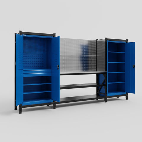 M121-2 Modular Work Bench - H2100mm x W3840mm