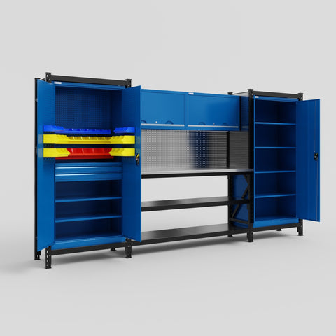 M121-2 Modular Work Bench - H2100mm x W3840mm