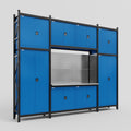 M121 Modular Work Bench - H3100mm x W3840mm