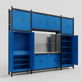 M121 Modular Work Bench - H3100mm x W3840mm