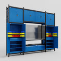 M121 Modular Work Bench - H3100mm x W3840mm
