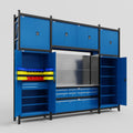 M121 Modular Work Bench - H3100mm x W3840mm