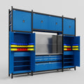 M121 Modular Work Bench - H3100mm x W3840mm