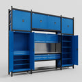 M121 Modular Work Bench - H3100mm x W3840mm