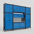 M121 Modular Work Bench - H3100mm x W3840mm
