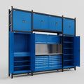 M121 Modular Work Bench - H3100mm x W3840mm