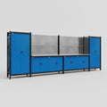 M1221 Modular Work Bench - H2100mm x W5700mm